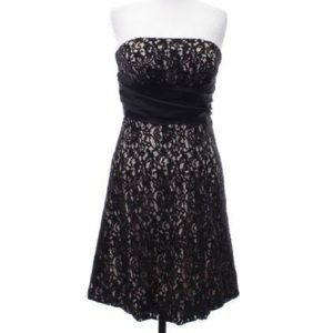 White House Black Market Strapless Cocktail Dress